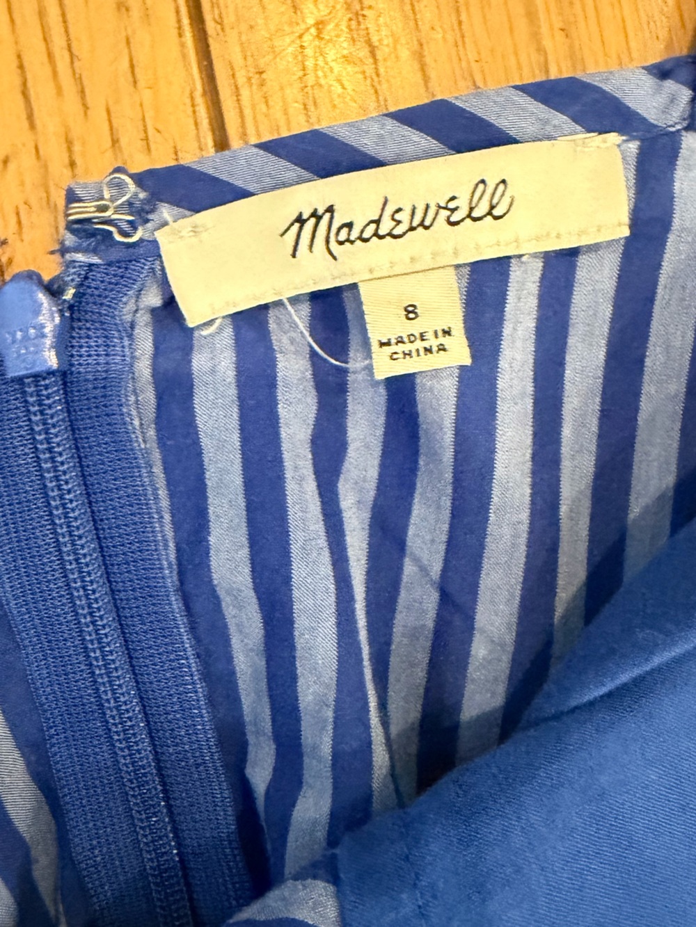 Madewell Bianca Dress Size 8 - Picture 6 of 7